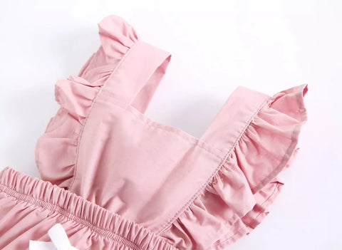 Baby Girl Cotton Ruffle Bodysuit