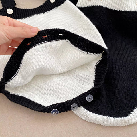 2 Pc Baby Girl Colorblock Chic Cardigan & Bodysuit Set