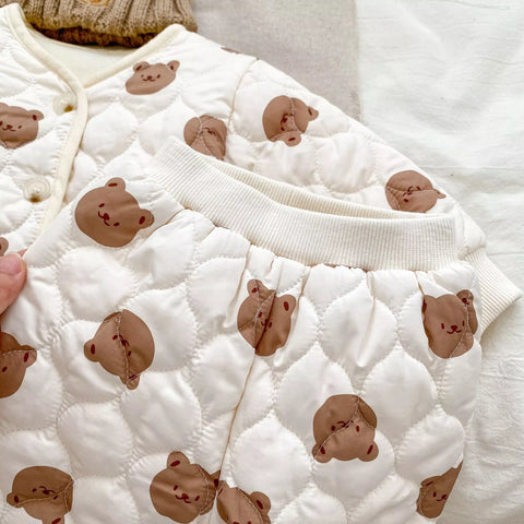Baby Winter Padded Bear Jacket and Pants