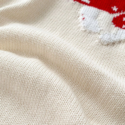 Baby Knit Mushroom Sweater Bodysuit