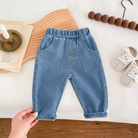 Unisex Fitted Denim Jeans