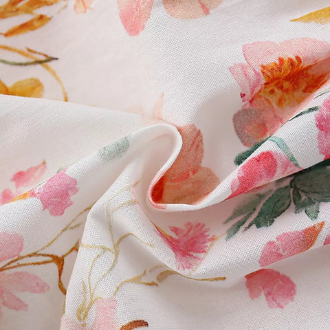 Girls Spring Blossom Print Dress