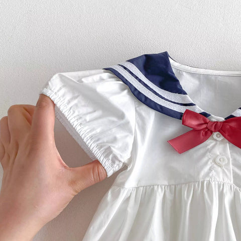 Baby Girl Sailor Theme Bodysuit