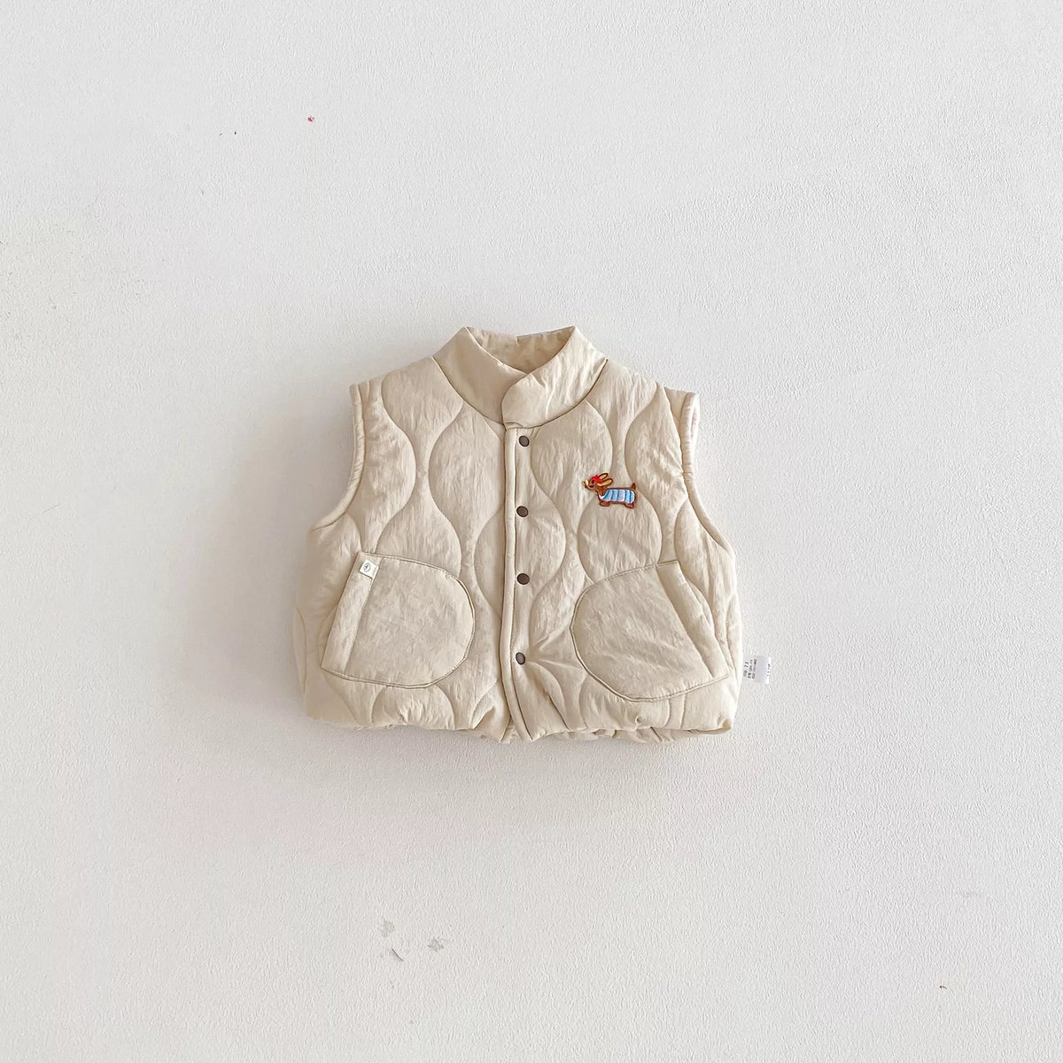 Baby Boy Padded Bomber Vest