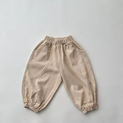 Boys Casual Barrel Pants
