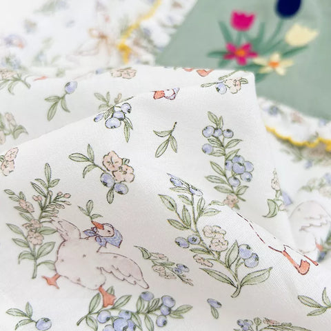 Girls Vintage Mother Goose Dress