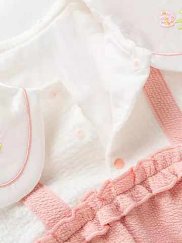 2 Pc Baby Girl Tulip Bodysuit w/Headband