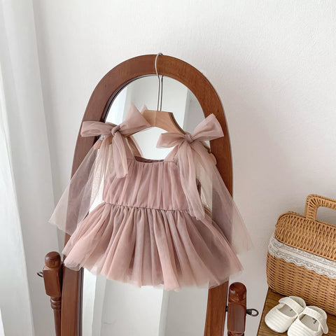 Baby Girl Tulle Tie Dress