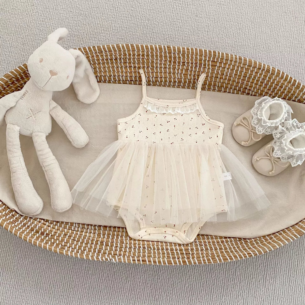 Baby Girl Cami Mesh Skirt Bodysuit