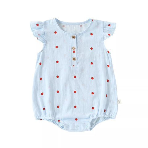 Baby Girl Polka Dot Bodysuit