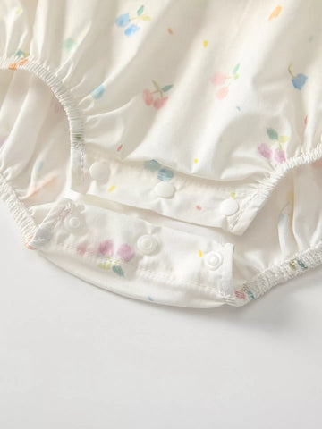 Baby Girl Hearts and Fruits Bodysuit