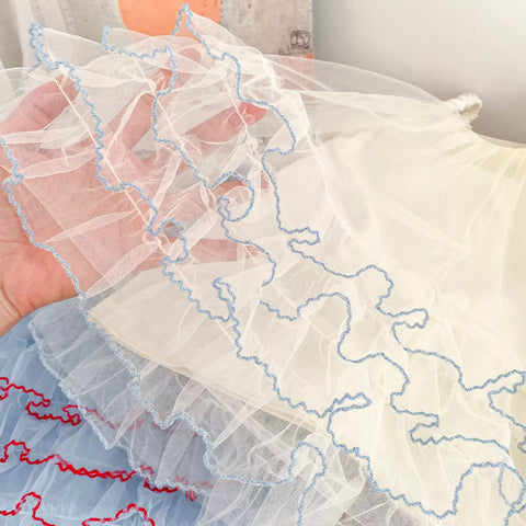 Girls Pouffy Tutu Ruffle Dress