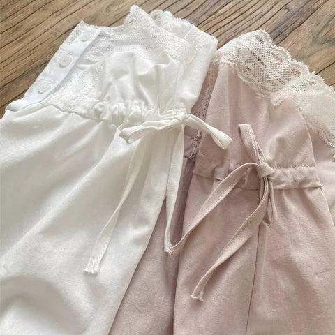 Baby Girls Lace Straps Dress