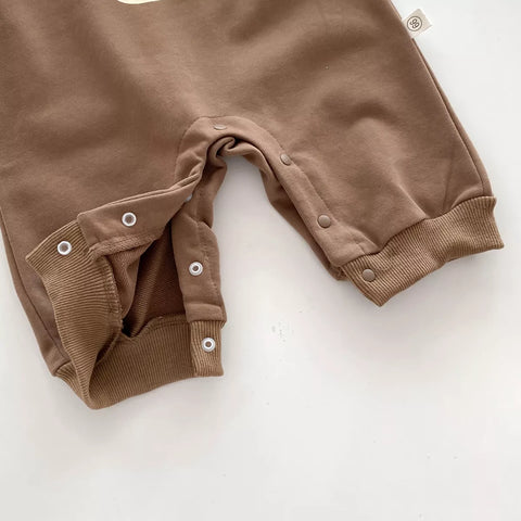 Baby 2 in 1 Faux Bear Overall Romper