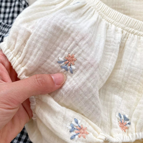 2 Pc Baby Girl Summer Bloomer Set