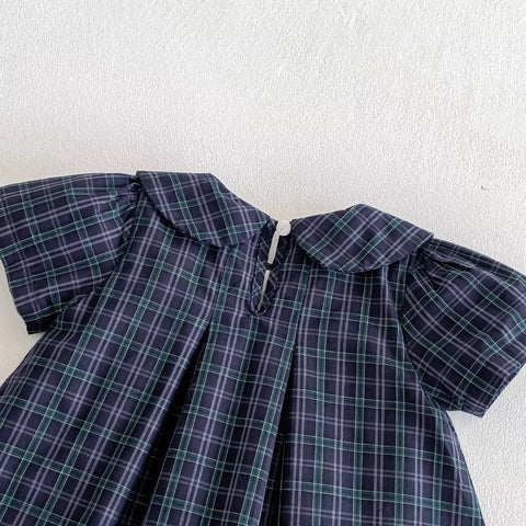 Baby Girl Madeline Plaid Bodysuit Dress