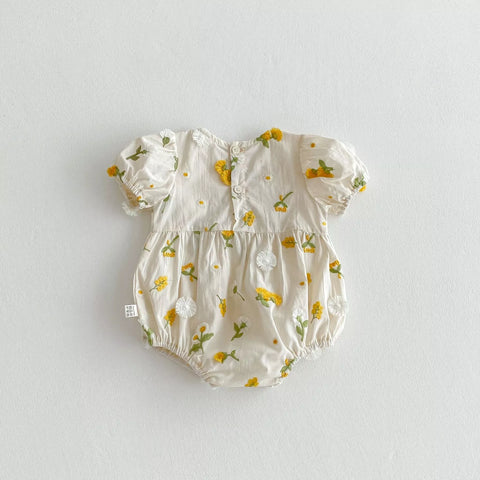 Baby Girl 3D Spring Blossom Bodysuit