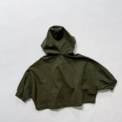 Boys Boxy Spring Light Hooded Jacket