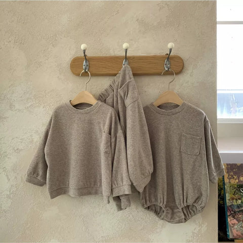 2 Pc Soft Pullover Shirt with Pants Lounge Set