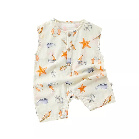 Baby Boy Sea Animals Onesie Rompers