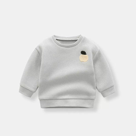2 Pc Baby Boy Waffle Knit Set