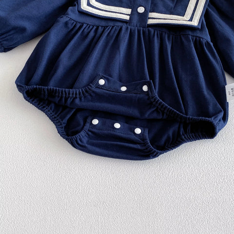 Baby Girl Sailor Bodysuit