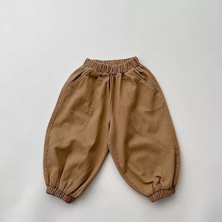Boys Casual Barrel Pants