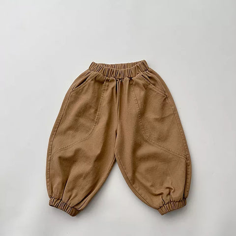 Boys Casual Barrel Pants