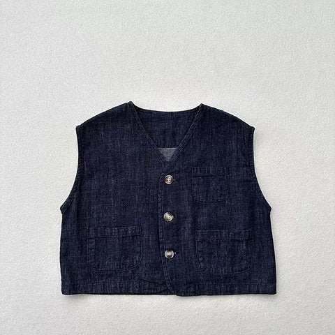 Baby Boy Boxy Pocket Light Vest