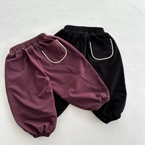 Boys Trendy Contrast Stripe Sport Pants