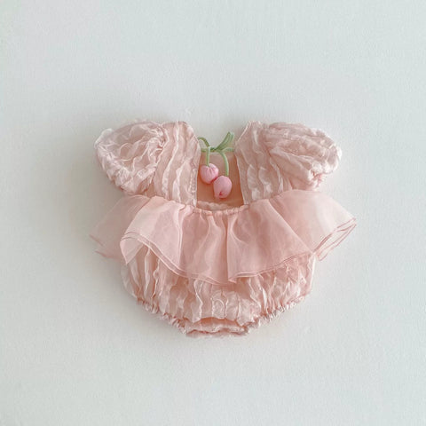Baby Girl Bubble Skirt Bodysuit