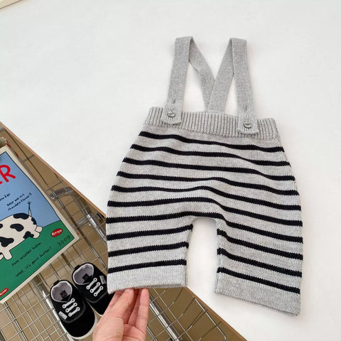 2 Pc Baby Stripe Cardigan & Pants Set