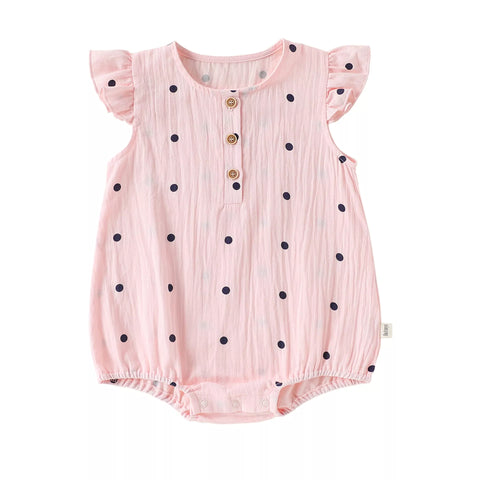 Baby Girl Polka Dot Bodysuit