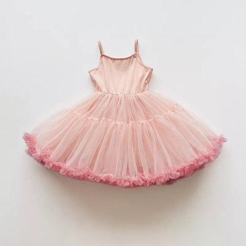Girls Pouffy Tutu Cami Dress