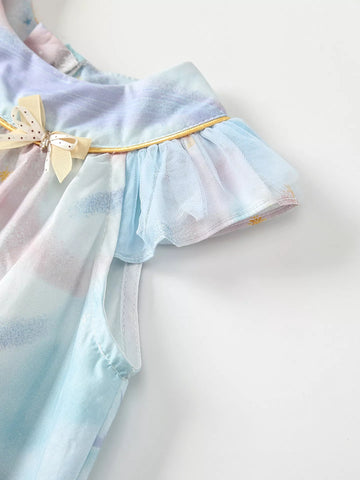 Girls Moon and Star Dress
