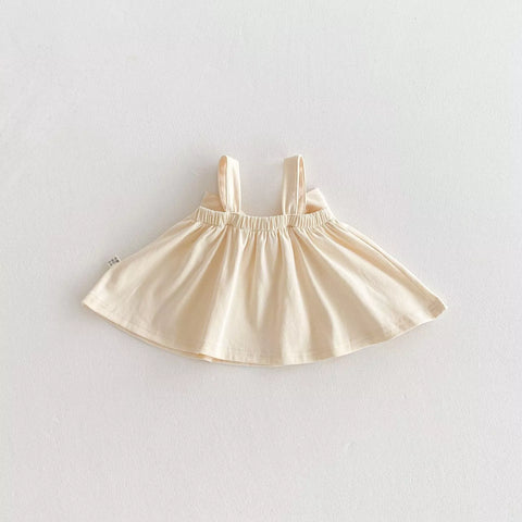2 Pc Baby Girl Bow Shirt & Shorts Set