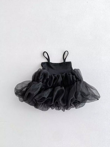 Girls Bubble Hem Cami Dress