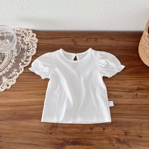 2 Pc Baby Girl T-shirt Denim Skirt Set