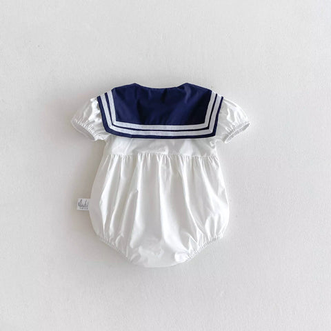 Baby Girl Sailor Theme Bodysuit