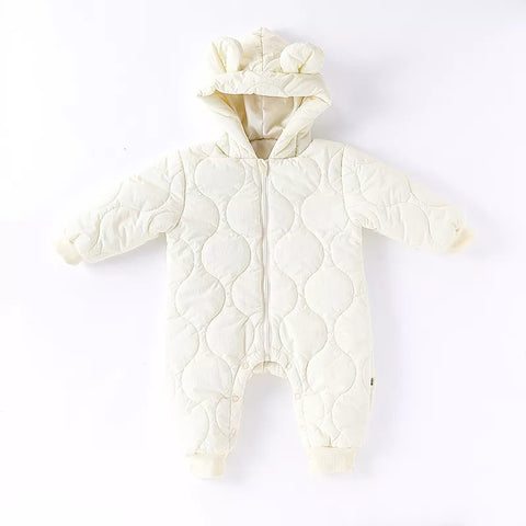 Baby Bear Autumn Padded Romper