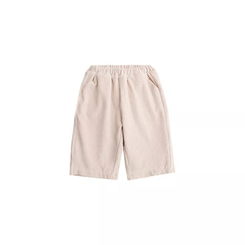2 Pc Baby Boy Waffle Shirt w/ Corduroy Pants