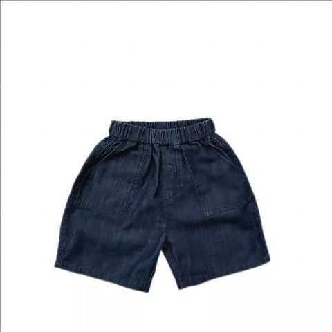 Boys Wide Leg Denim Shorts