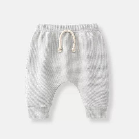 2 Pc Baby Boy Waffle Knit Set