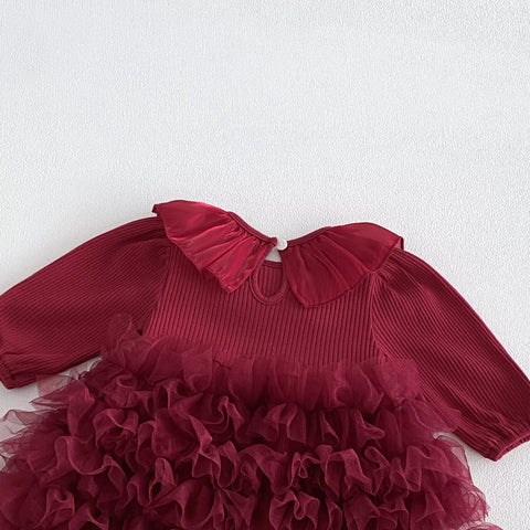Baby Girl Ruffle Layered Dress