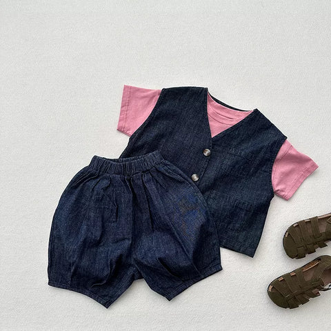 Baby Boy Boxy Pocket Light Vest