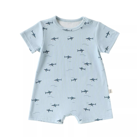 Baby Boy Soft Tee Shirt Romper