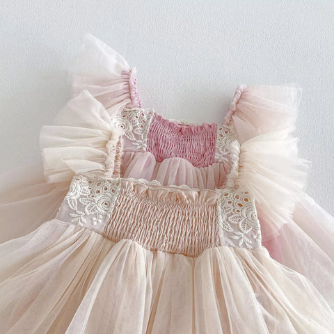 Baby Girl Tulle Bodysuit Dress