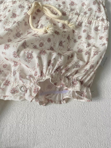 Baby Girl Ruffle Funnel Neck Bodysuit