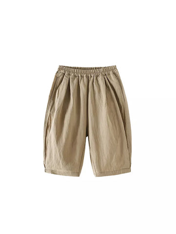 Boys Elastic Barrel Loose Casual Pants