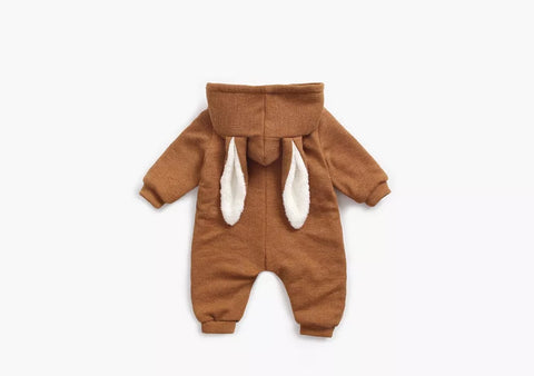 Baby Thick Fleece Lined Bunny Suit